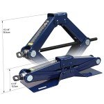 Torin Steel Scissor Lift Jack Car Kit, 1.5 Ton