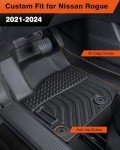 CARDant All-Weather Floor Mats for Nissan Rogue