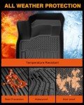 CARDant All-Weather Floor Mats for Nissan Rogue