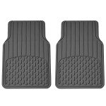 Heavy-Duty Rubber Car Floor Mats - Universal Fit