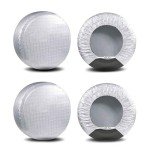 Durable Waterproof Tire Covers for RVs and Trailers