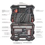 303-Piece Professional Mechanics Tool and Socket Set