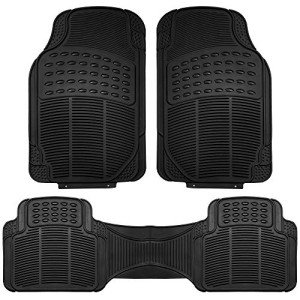 All Weather Heavy Duty Floor Mats - 3pc Set