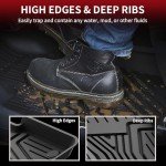 LASFIT All-Weather Floor Mats for Honda Civic