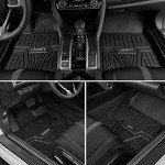 LASFIT All-Weather Floor Mats for Honda Civic