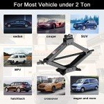 IMAYCC 2 Ton Car Scissor Jack Kit