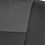 BDK Black & Charcoal Synthetic Leather Seat Covers