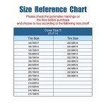 4-Piece Waterproof Tire Covers for RVs and Trailers