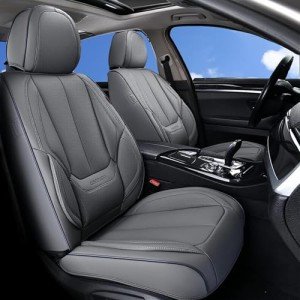 Coverado Waterproof Nappa Leather Seat Covers - Gray