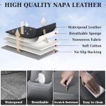 Coverado Waterproof Nappa Leather Seat Covers - Gray
