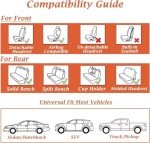 Coverado Waterproof Nappa Leather Seat Covers - Gray