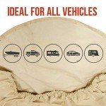 Waterproof Canvas Tire Covers for RVs and Cars