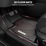 All-Weather Floor Mats for 2017-2022 Honda CR-V