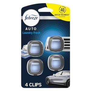 Febreze Car Air Freshener Vent Clip - Laundry Fresh