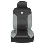 Caterpillar Flexfit Black Seat Covers for Cars and Trucks