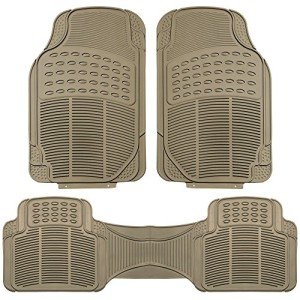 Heavy-Duty Rubber Car Floor Mats - Universal Fit