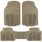 Heavy-Duty Rubber Car Floor Mats - Universal Fit