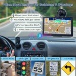 Liontru 7-Inch GPS Navigator with 2024 Maps