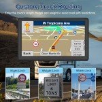 Liontru 7-Inch GPS Navigator with 2024 Maps
