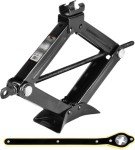 Compact 2 Ton Steel Scissor Car Jack Kit