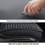 Breathable Waterproof Car Seat Covers - Black (2 PCS)