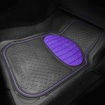Heavy-Duty Rubber Car Floor Mats - Universal Fit