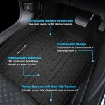 NIKALAIKA All-Weather Floor Mats for Honda Accord