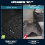 NIKALAIKA All-Weather Floor Mats for Honda Accord