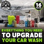 16-Piece Car Wash Kit with Foam Cannon & Cleaners