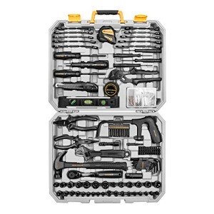 218-Piece Auto Repair Tool Set with Case