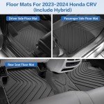 Weize All-Weather Floor Mats for Honda CR-V