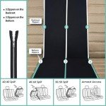 Beige 3D Air Mesh Car Seat Covers - Front Only