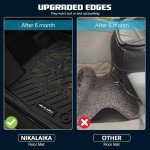 NIKALAIKA All-Weather Floor Mats for Chevy Trax