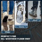 NIKALAIKA All-Weather Floor Mats for Chevy Trax