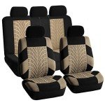 Premium Cloth Universal Car Seat Covers Set
