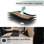 Premium Cloth Universal Car Seat Covers Set