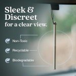 Black Vanilla & Mandarin Non-Toxic Car Air Freshener