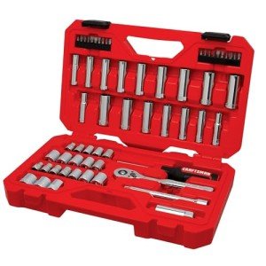 Mechanics Tool Set - 61 Piece, 3/8 Inch Drive