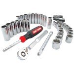 Mechanics Tool Set - 61 Piece, 3/8 Inch Drive