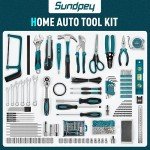 Portable 379-Piece Home and Auto Tool Kit