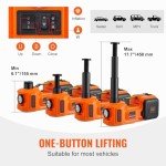 VEVOR 5 Ton Electric Car Jack with Impact Wrench