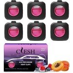 Peach Berry Car Air Fresheners, 6-Pack