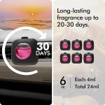 Peach Berry Car Air Fresheners, 6-Pack
