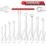 TOMMARS 92-Piece Mechanic Tool Box Set