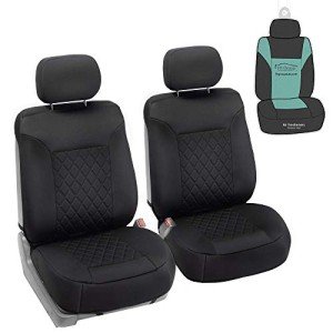 Solid Black Neosupreme Car Seat Covers - 2 Pack