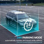 2.5K QHD Dash Cam with Night Vision & 32GB Card