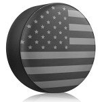 Waterproof RV Spare Tire Cover with USA Flag