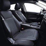 Elantrip Waterproof Leather Car Seat Covers Set