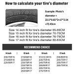 Waterproof RV Spare Tire Cover with USA Flag