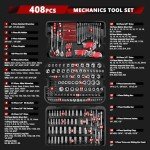 408-Piece Mechanic Tool Set with Storage Case